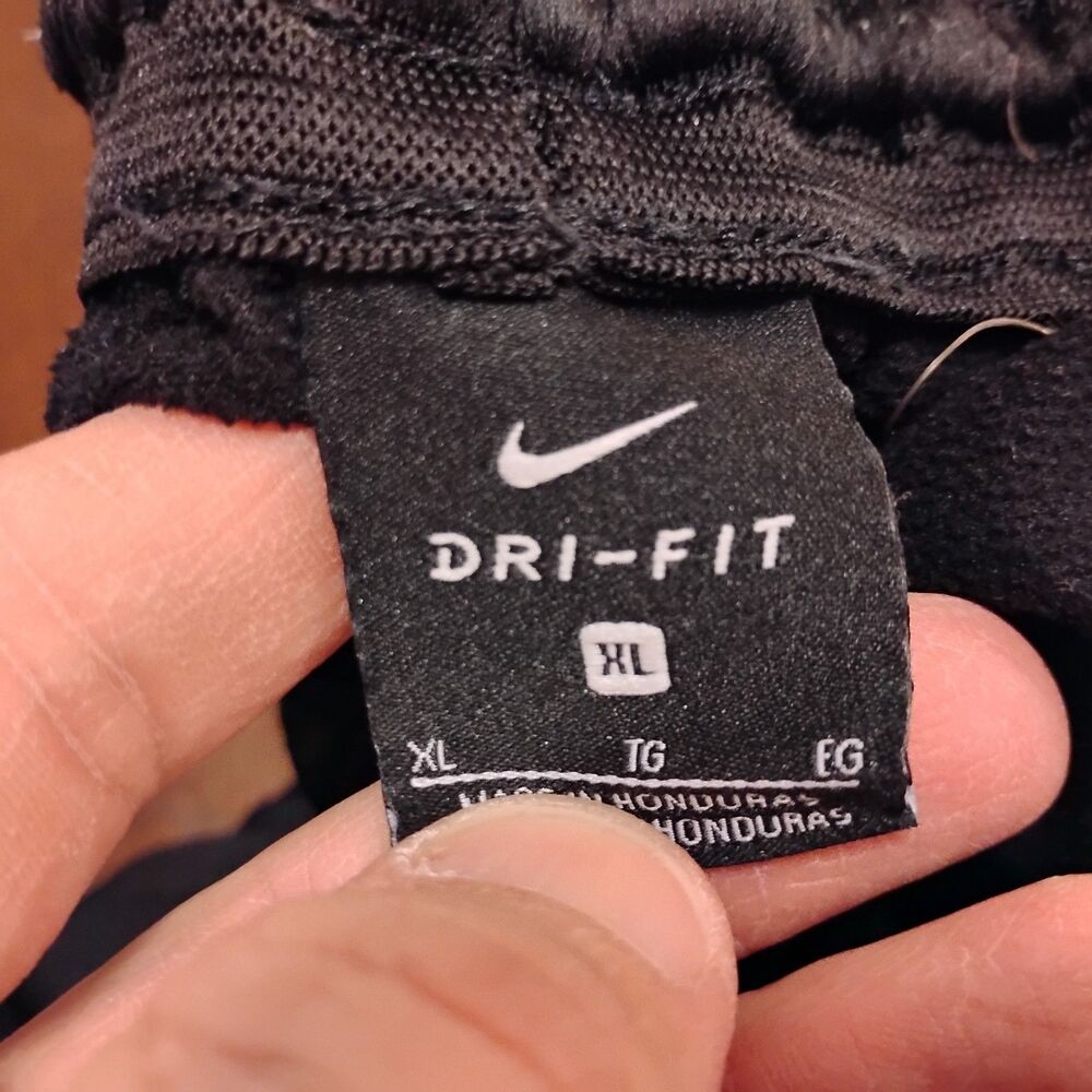 Nike therma HBR fleece pants mens XL Xlarge black basketball dri-fit AT3260 - Picture 9 of 14
